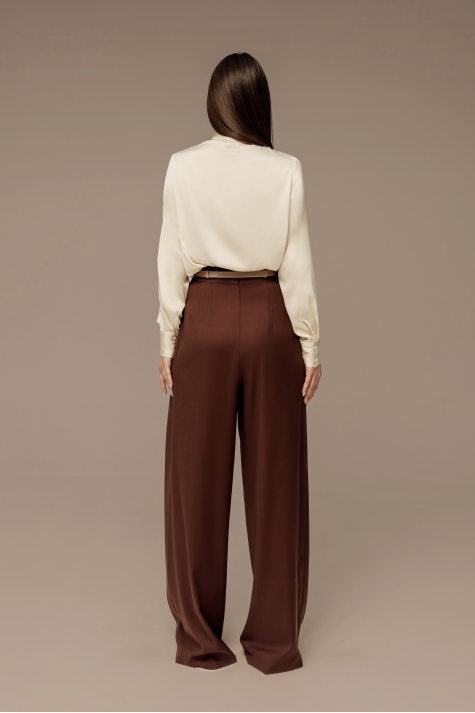 Брюки Палаццо вид сзади